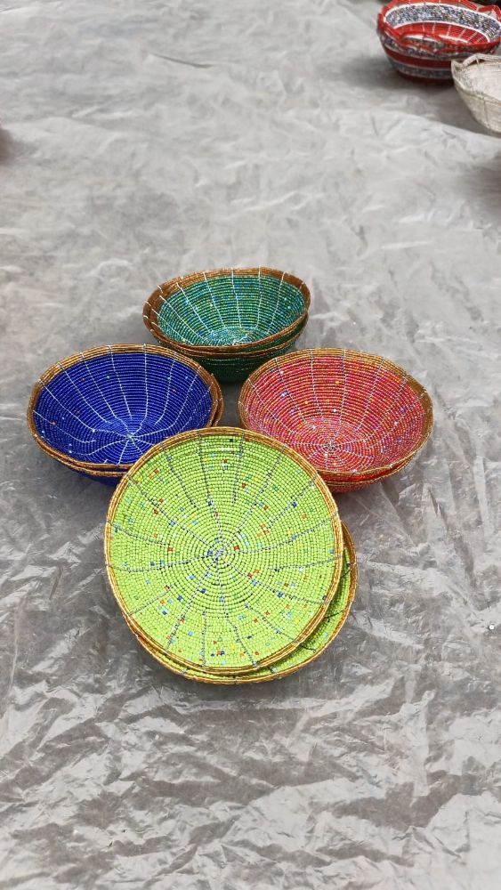 5-inch Flat-Top Beaded Bowl
